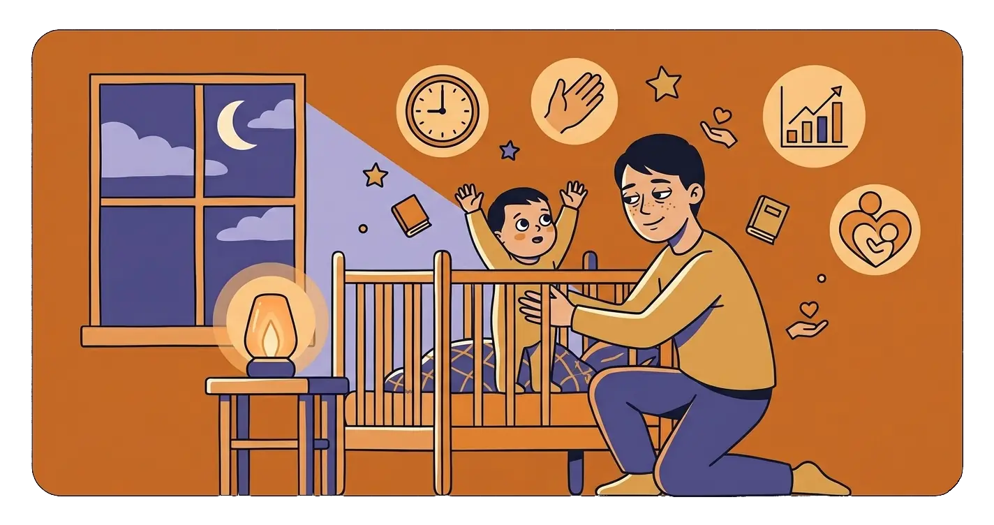 Child sleeping peacefully in bed